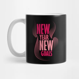 New Year New Goals!! Pink Mug